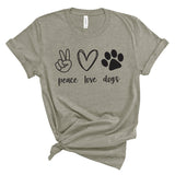Peace Love Dogs Shirt